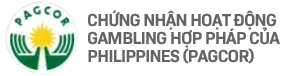Chứng nhận hợp phát của gambling hợp pháp của philippin pagcor